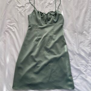 Topshop Seafoam Green Dress